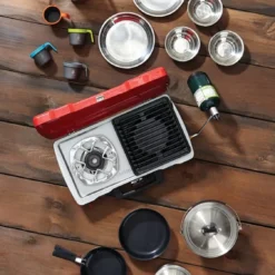 Woods™ Daybreak Stainless Steel Camping Coffee Percolator, 9-Cups -OutfitPro Shop coleman stove 2 hyperflame 22k btu 42e6bfad 6f02 46f1 a0a3 99854d90b103 1