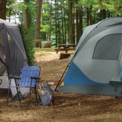 Woods Lodge Instant Pop-Up Screen House/Canopy Tent/Gazebo Camping Shelter, 11-ft X 9-ft -OutfitPro Shop outbound quickcamp instant cabin tent 8 person 13d36100 2c39 496b a2f5 b04a962773f3 1