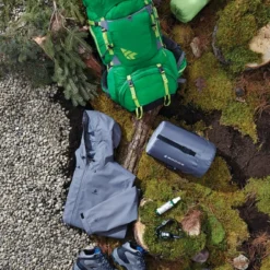 Woods Expedition Instalite Single Self-Inflating Camping Sleeping Pad/Air Mat W/ Storage Bag, 1-In -OutfitPro Shop woods 100 lumen led headlamp 711cfcda 7c1e 4146 a123 64c8b6f8f2e5