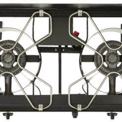 Woods™ Prospector Double-Burner 30,000 BTUs Electric Start Camp Stove -OutfitPro Shop woods 2 burner stove 423431c1 c0d4 480c ae66 45b079b3b1a0