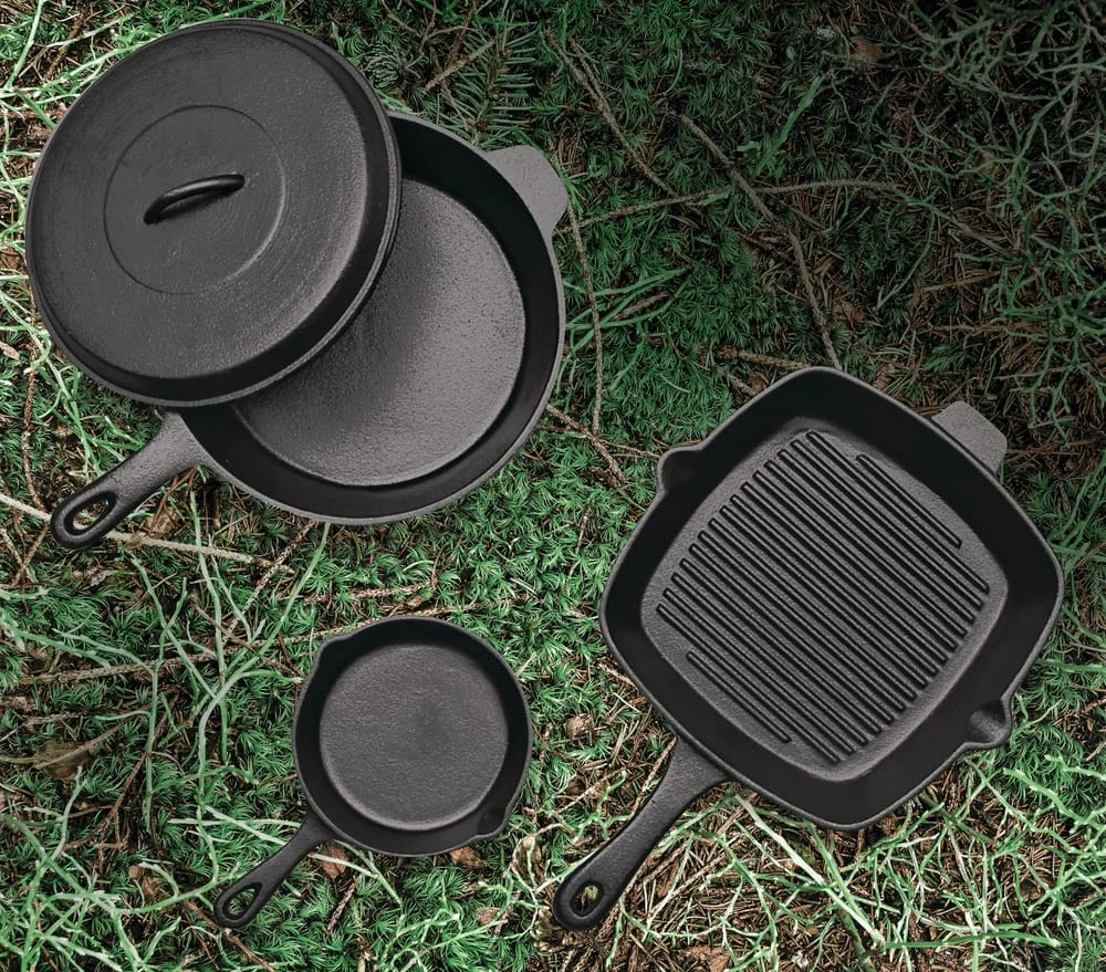 Woods™ Cast Iron Camping Pan, 6-in 6 Woods™ Cast Iron Camping Pan, 6-in - Image 4