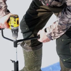Woods™ Ice Fishing E-Drill Auger Combo, 8-in -OutfitPro Shop woods 8 e dril ice auger combo 55836265 244b 49fe 95f6 27c4908e39d8