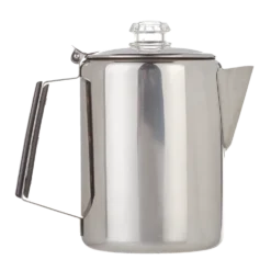 Woods™ Daybreak Stainless Steel Camping Coffee Percolator, 9-Cups -OutfitPro Shop woods 9 cup stainless steel percolator 1a0f779e 9a1a 486a 9404 ab7b11510091