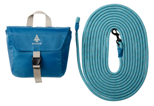 Woods BALSAM-FUR Campsite Dog Hitching System W/ Reflective Rope, Stow Bag, And Carabiner, 26.2-ft -OutfitPro Shop woods balsam fir leash hitch system 4dd944be 6088 45d1 ad4a 3c73e4dea814