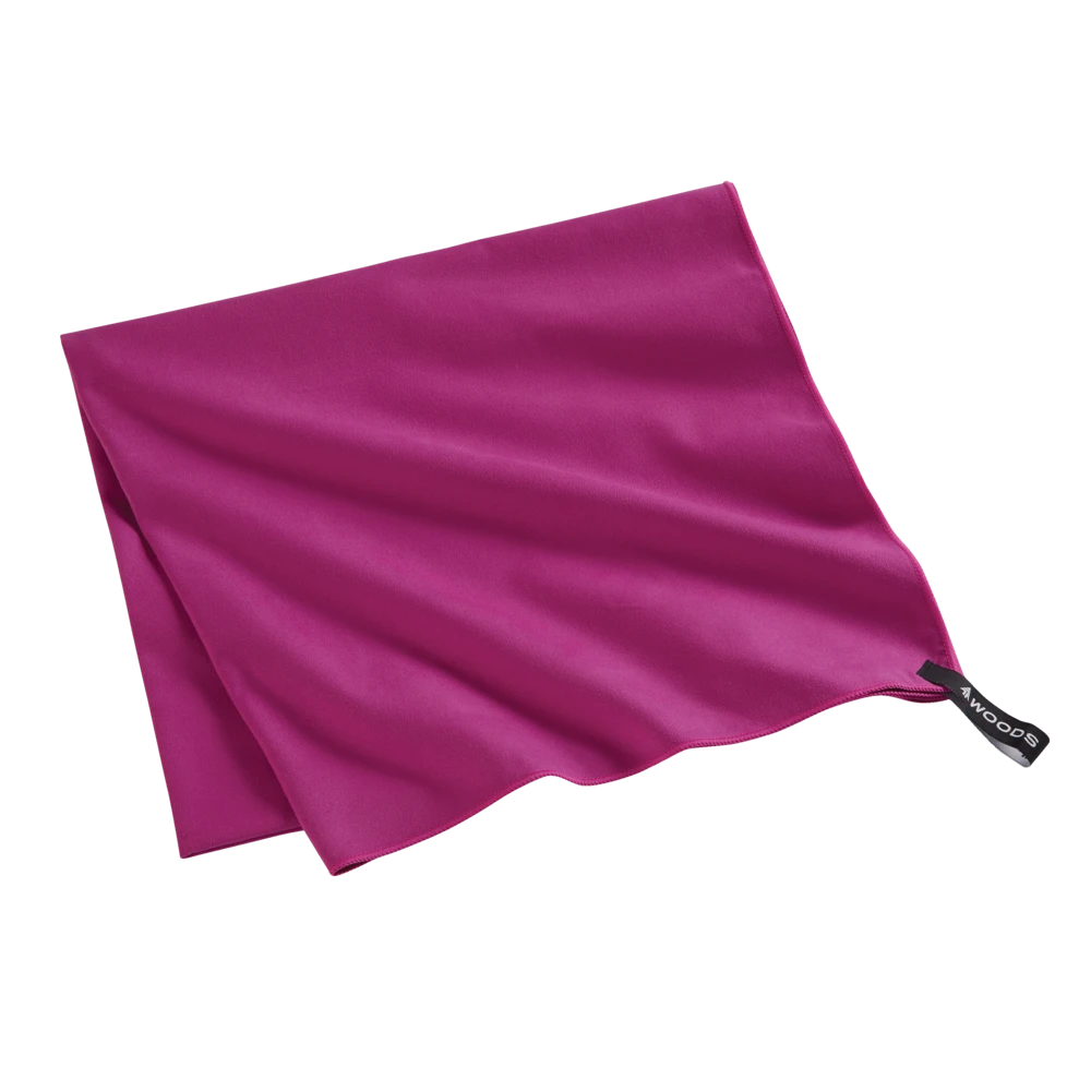 Woods Compact Lightweight Absorbent & Fast-Drying Microfibre Camping Beach Towel, Assorted, 33.4 X59-in 6 Woods Compact Lightweight Absorbent & Fast-Drying Microfibre Camping Beach Towel, Assorted, 33.4 X59-in - Image 4