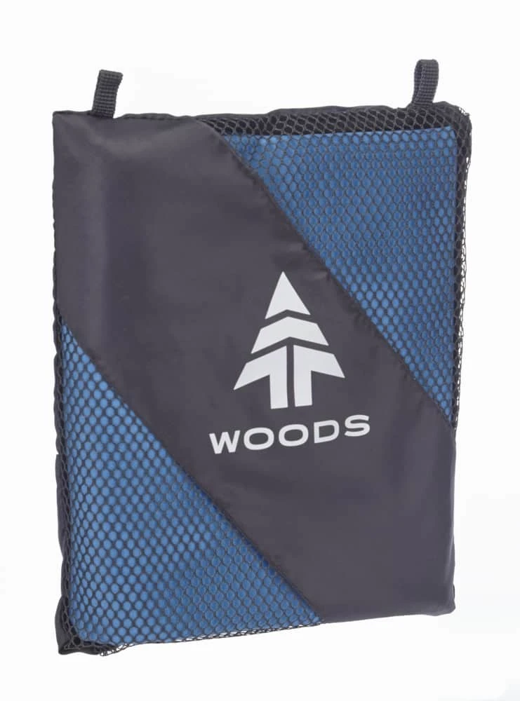 Woods Compact Lightweight Absorbent & Fast-Drying Microfibre Camping Beach Towel, Assorted, 33.4 X59-in 4 Woods Compact Lightweight Absorbent & Fast-Drying Microfibre Camping Beach Towel, Assorted, 33.4 X59-in - Image 2