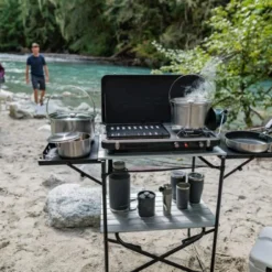 Woods Caledon Portable Folding & Extendable Camping Kitchen Stand W/ Shelves & Carry Bag 9 Woods Caledon Portable Folding & Extendable Camping Kitchen Stand W/ Shelves & Carry Bag -OutfitPro Shop woods caledon camp kitchen a7cad5ea 71df 4b9f 868d e35af1ff0a8a