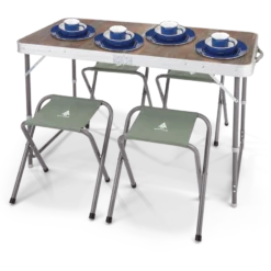 Woods™ Enamel Family Tableware Set, 12-pc -OutfitPro Shop woods camp table set 95ab1c6f 4914 4b4a ac9f a28eb79dda48