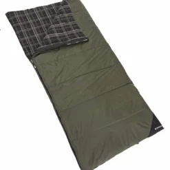 Woods Canmore Cotton Flannel Lined Insulated Cold Weather Sleeping Bag W/ Compression Sack, -10°C -OutfitPro Shop woods canmore 4lb xl 10 c sleeping bag 131479e6 006b 4080 b6ba dffc214bd4a8