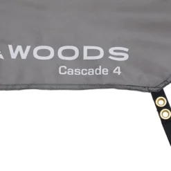 Woods Cascade 4-Person Waterproof Camping Tent Footprint/Ground Cloth Sheet W/ Stuff Sack -OutfitPro Shop woods cascade 4p tent footprint 9945d303 936f 4df3 9e74 2e3cc0b67964