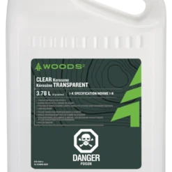 Woods Clear Kerosene, Triple Filtered Fuel For Camping Wick-Feeding Lanterns & Heaters, 3.78-L