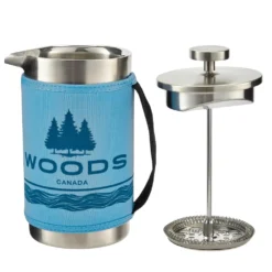 Woods™ Stainless Steel Insulated Double Wall Coffee Press 12 Woods™ Stainless Steel Insulated Double Wall Coffee Press -OutfitPro Shop woods coffee press 3669ab34 8da1 47bd 835e 2720e71bf45f