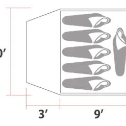 Woods Creekside 3-Season, 6-Person Camping Dome Tent W/ Canopy/Awning, Rain Fly & Carry Bag -OutfitPro Shop woods creekside 6 person tent dfdbd1dc 698c 45fd a566 84455a8671ba