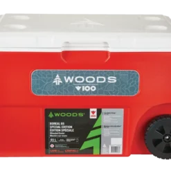 Woods™ Canadian Tire 100th Anniversary Special Edition Boreal Hard Cooler, 65-L -OutfitPro Shop woods ct 100 boreal cooler 65 l 692d8f59 d076 401d b57e 1613e4e3ba3d
