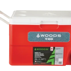 Woods™ Canadian Tire 100th Anniversary Special Edition Boreal Hard Cooler, 65-L -OutfitPro Shop woods ct 100 boreal cooler 65 l c40e3886 072b 42c8 885a 842c43bb37bd