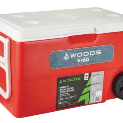 Woods™ Canadian Tire 100th Anniversary Special Edition Boreal Hard Cooler, 65-L -OutfitPro Shop woods ct 100 boreal cooler 65 l fe98a893 f944 4f39 8265 966416c2a74c