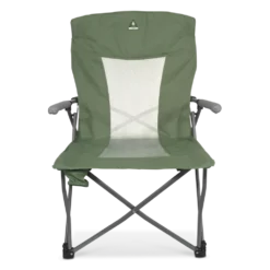 Woods™ Oversized Hard Arm Camping Chair With Cup Holder -OutfitPro Shop woods dawson high capacity arm chair d4699dbb 096e 4b89 9634 ee3ff956cf71