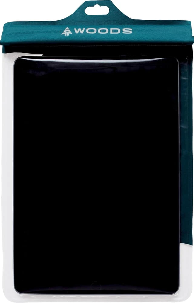 Woods Large Waterproof Tablet Dry Bag Pouch W/ Zip Seal & Velcro Roll Top Closure, Blue 3 Woods Large Waterproof Tablet Dry Bag Pouch W/ Zip Seal & Velcro Roll Top Closure, Blue