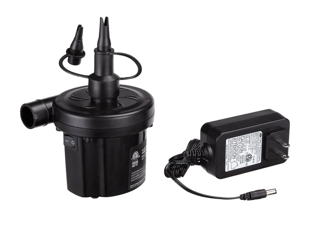 Woods Double Single-High Inflatable Air Mattress/Airbed W/ 2-in-1 Pump For AC/Car Outlet 9 Woods Double Single-High Inflatable Air Mattress/Airbed W/ 2-in-1 Pump For AC/Car Outlet - Image 7