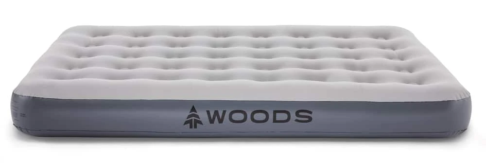 Woods Double Single-High Inflatable Air Mattress/Airbed W/ 2-in-1 Pump For AC/Car Outlet 7 Woods Double Single-High Inflatable Air Mattress/Airbed W/ 2-in-1 Pump For AC/Car Outlet - Image 5