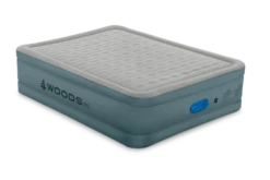 Woods™ Double-High AlwayzAire™ Airbed With Built-in Dual Pump, Queen