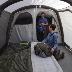 Woods Canmore Cotton Flannel Lined Insulated Cold Weather Sleeping Bag W/ Compression Sack, -10°C -OutfitPro Shop woods double high dreamtech queen with pump 8d6ce732 112c 45d0 9544 a3d4941b45c2 1