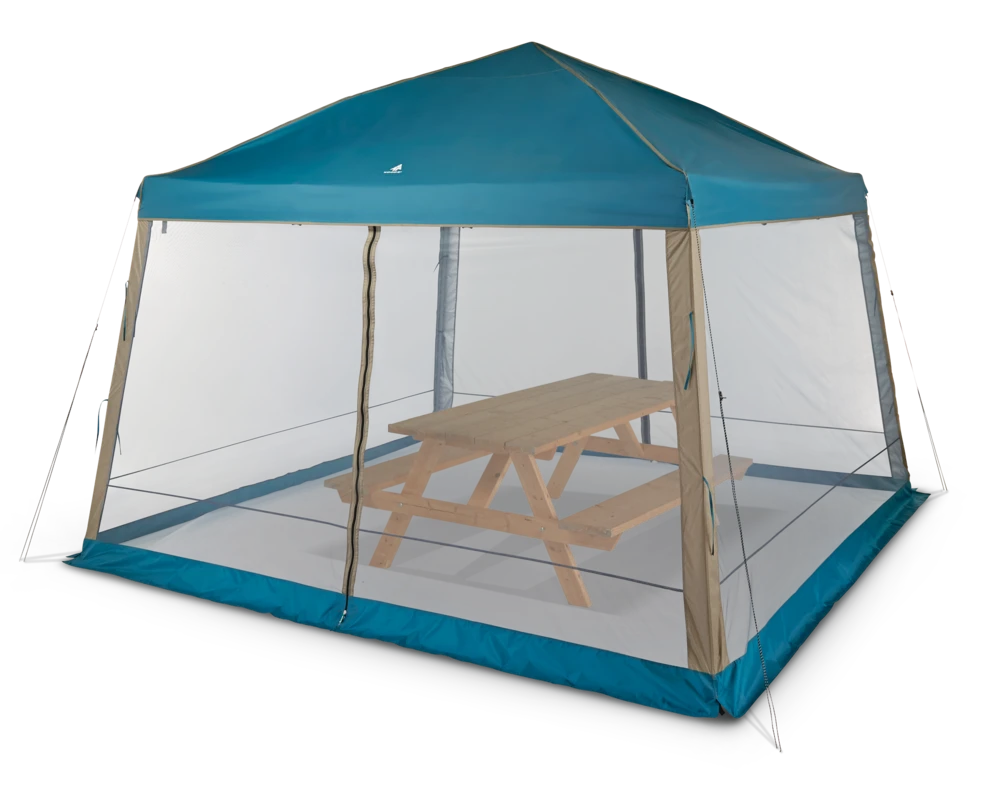 Woods Reign Instant 2-Door Screen House/Canopy Tent/Gazebo Camping Shelter, 12-ft X 12-ft 4 Woods Reign Instant 2-Door Screen House/Canopy Tent/Gazebo Camping Shelter, 12-ft X 12-ft - Image 2