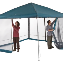 Woods Reign Instant 2-Door Screen House/Canopy Tent/Gazebo Camping Shelter, 12-ft X 12-ft 14 Woods Reign Instant 2-Door Screen House/Canopy Tent/Gazebo Camping Shelter, 12-ft X 12-ft -OutfitPro Shop woods easy up gazebo 12 x 12 ft 34c0ed03 7ec1 4c6b aca7 647140e90710