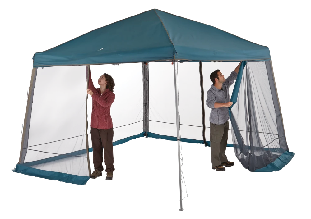 Woods Reign Instant 2-Door Screen House/Canopy Tent/Gazebo Camping Shelter, 12-ft X 12-ft 6 Woods Reign Instant 2-Door Screen House/Canopy Tent/Gazebo Camping Shelter, 12-ft X 12-ft - Image 4