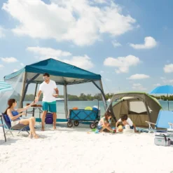 Woods Reign Instant 2-Door Screen House/Canopy Tent/Gazebo Camping Shelter, 12-ft X 12-ft 17 Woods Reign Instant 2-Door Screen House/Canopy Tent/Gazebo Camping Shelter, 12-ft X 12-ft -OutfitPro Shop woods easy up gazebo 12 x 12 ft fe1f2805 c9b2 40d3 a5a7 08513edf36d9