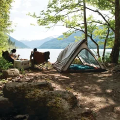 Woods A-Frame 3-Season, 3-Person Camping Tent W/ 2-Doors, Rain Fly & Carry Bag -OutfitPro Shop woods expedition a frame tent 3 person dfb8dc9d 0794 4f31 8d6e af6e4f7f035c