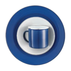 Woods™ Enamel Family Tableware Set, 12-pc -OutfitPro Shop woods family enamelware set 1ddea5f5 6d39 4462 9608 7f12c97f8508