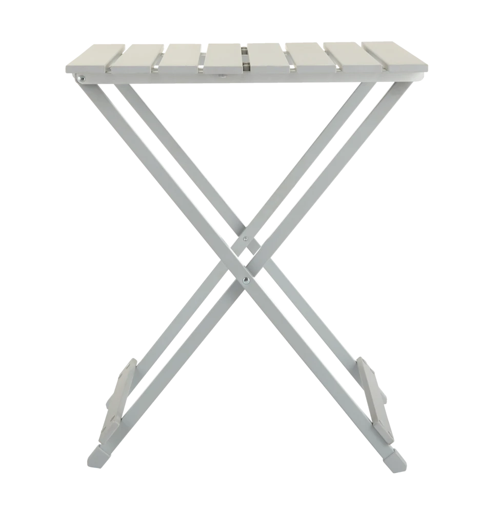 Woods Larkspur Portable Folding Lightweight Aluminium & Steel Camping Table 4 Woods Larkspur Portable Folding Lightweight Aluminium & Steel Camping Table - Image 2