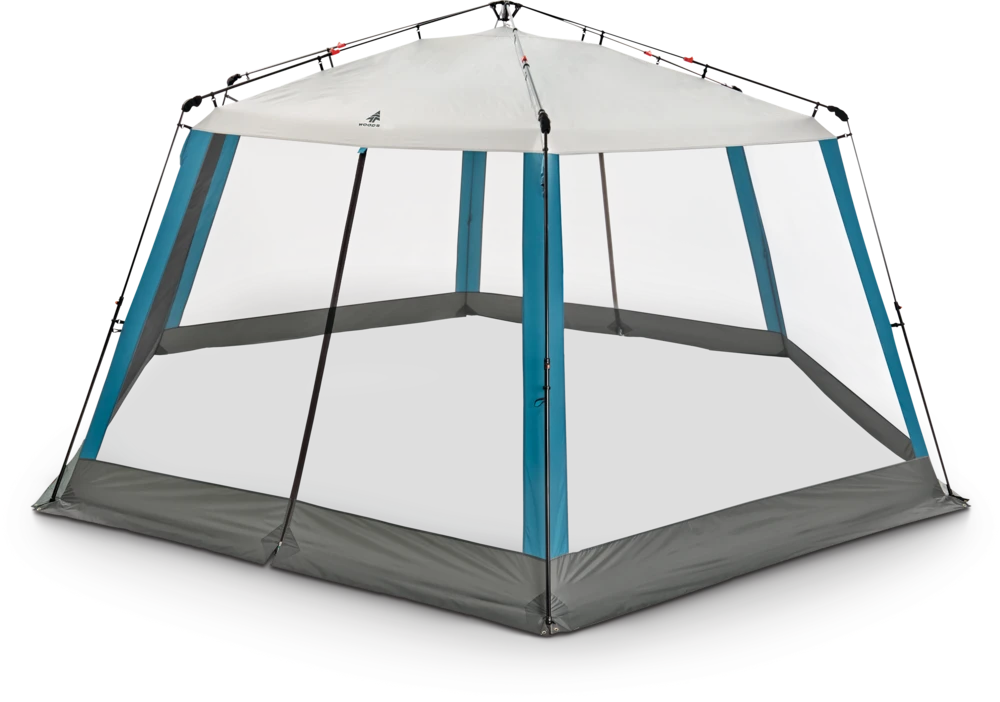 Woods Nook Instant 2-Door Screen House/Canopy Tent/Gazebo Camping Shelter, 17-ft X 15-ft 3 Woods Nook Instant 2-Door Screen House/Canopy Tent/Gazebo Camping Shelter, 17-ft X 15-ft