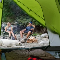 Woods Kaslo Portable Folding Padded Rocking Camping Chair W/ Cup Holder & Carry Bag -OutfitPro Shop woods kaslo folding camp rocker 8886b8ab 375f 4cfb 82b9 de175db94191