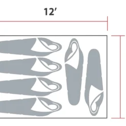 Woods Klondike 3-Season, 6-Person Camping Cabin Tent W/ Canopy/Awning, Rain Fly & Carry Bag -OutfitPro Shop woods klondike cabin tent with canopy 6 person f0165003 b632 4179 bd56 15cd5b27772f