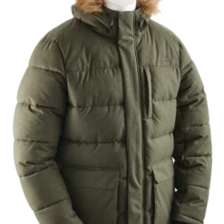 Woods Men's Kang Thermal Insulated Hooded Winter Parka Jacket Warm Water-Resistant, Olive -OutfitPro Shop woods men s kang parka olive s ab31b0ed 97b9 48a8 aa04 28f7d8883b48
