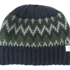 Woods Men's Fleece Lined Nordic Knit Toque Beanie Hat Winter Ski/Snow Sports, Navy/Olive -OutfitPro Shop woods men s nordic toque navy olive o s 5dbaa407 945b 4bd4 880f 139101a8f6cf