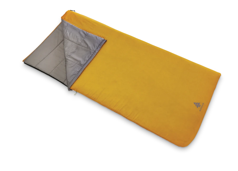 Woods Microlite Lightweight Insulated Mild Weather Sleeping Bag W/ Compression Sack, 10°C 3 Woods Microlite Lightweight Insulated Mild Weather Sleeping Bag W/ Compression Sack, 10°C