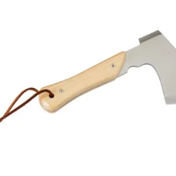 Woods Mini Pack Axe, Steel Single-Bit Hatchet Axe W/ Wooden Handle, Leather Sheath & Strap -OutfitPro Shop woods mini pack axe 6fd3bfcd 41ac 4605 bf75 b4cf4d591243