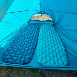 Woods Expedition Revo Single Thermal Inflatable Camping Sleeping Pad/Air Mat With Bellows Nylon Pump, 2.2-In -OutfitPro Shop woods o hara camp pad c9296799 8de9 4fda 8ffc 812997df7bcc