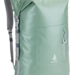 Woods Portage Roll Top Waterproof Dry Backpack For Camping/Hiking/Canoeing/Kayaking, 40-L