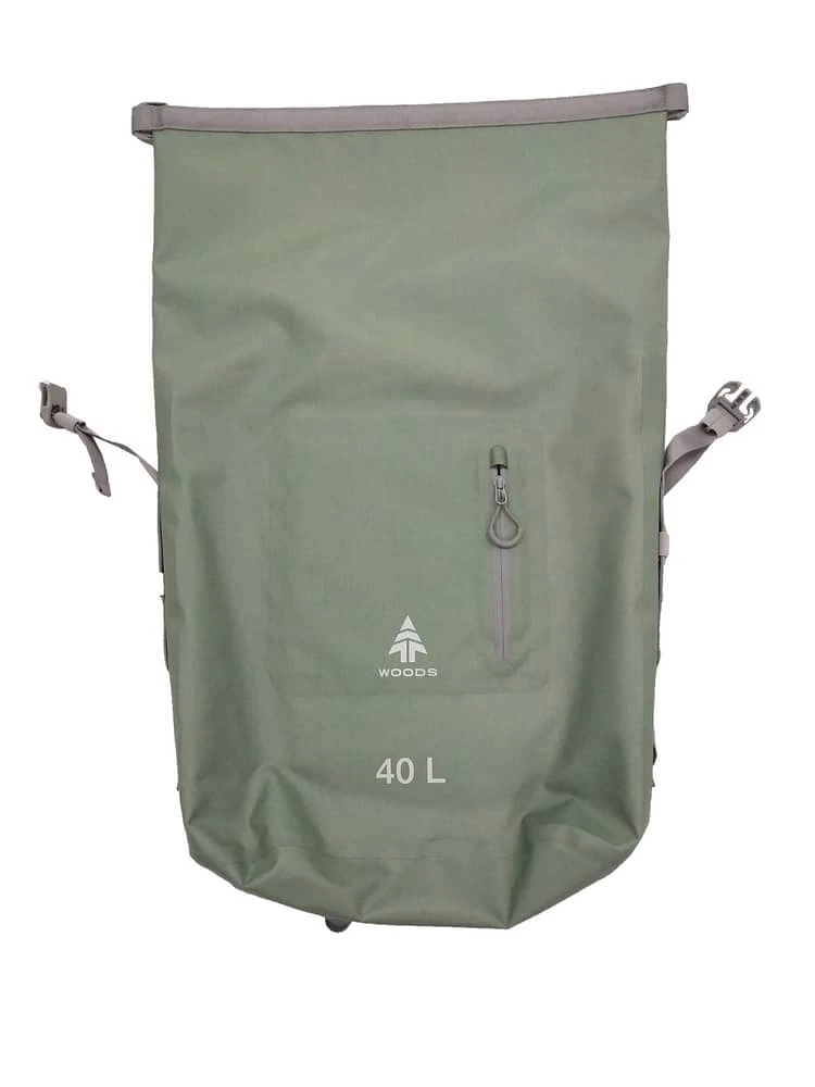 Woods Portage Roll Top Waterproof Dry Backpack For Camping/Hiking/Canoeing/Kayaking, 40-L 6 Woods Portage Roll Top Waterproof Dry Backpack For Camping/Hiking/Canoeing/Kayaking, 40-L - Image 4