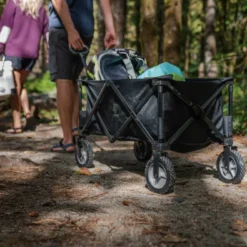 Woods Outdoor Collapsible Folding Utility Standard Wagon W/ Carry Bag, 150 Lb Capacity, Black 9 Woods Outdoor Collapsible Folding Utility Standard Wagon W/ Carry Bag, 150 Lb Capacity, Black -OutfitPro Shop woods porter folding wagon 119aee1a 82e7 43b7 968a cc32905b488e