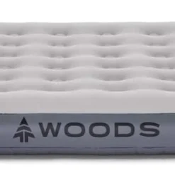Woods Queen Single-High Inflatable Air Mattress/Airbed W/ 2-in-1 Pump For AC/DC Outlets -OutfitPro Shop woods queen airbed with pump c1ffd2ad 985b 4119 a42b 545c7e61cf15