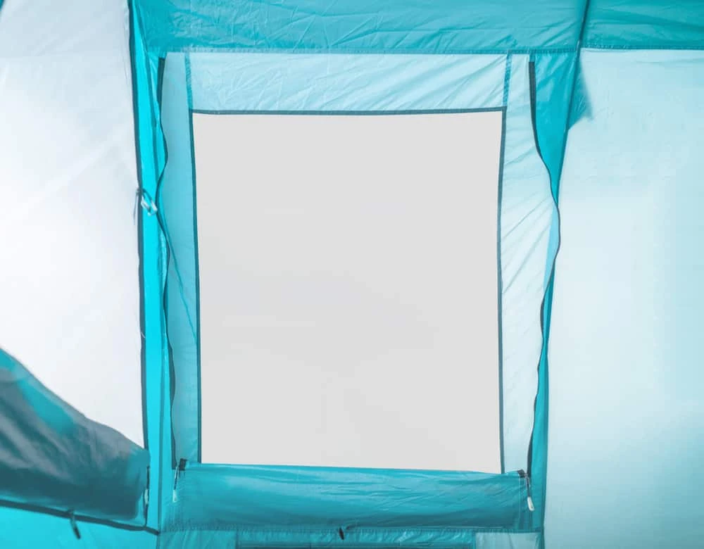 Woods Refuge 3-Season, 6-Person, 2-Room Easy Set-Up Camping Tent W/ Divider, Vestibule & Carry Bag 6 Woods Refuge 3-Season, 6-Person, 2-Room Easy Set-Up Camping Tent W/ Divider, Vestibule & Carry Bag - Image 4