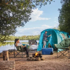 Woods Refuge 3-Season, 6-Person, 2-Room Easy Set-Up Camping Tent W/ Divider, Vestibule & Carry Bag 27 Woods Refuge 3-Season, 6-Person, 2-Room Easy Set-Up Camping Tent W/ Divider, Vestibule & Carry Bag -OutfitPro Shop woods refuge 6 person tent fbaca3f5 0b5b 4bdf af50 c65df14a8264 1