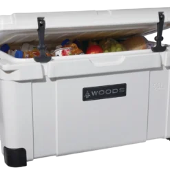 Woods ARCTIC Roto-Moulded Cooler, 55-L, Arctic White -OutfitPro Shop woods roto cooler 55l 234fddc4 6bc4 4284 b0dc 26f6250cb2ee