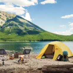 Woods Terra Powerlite Folding Camping Chair With Sand/Snow Platform & Carry Bag -OutfitPro Shop woods sea to sky enamel mug f2b3ed38 fafc 421d bf77 493558252ed7 4