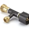 Woods™ Brass & Steel Single Appliance Tank Converter For Camping, 20-lb -OutfitPro Shop woods t connector mono f0466493 bc27 4e3d 8c9d ac35d6486013